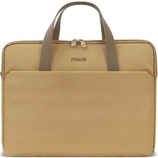 MCE-1513 Nova Eco Çevre Dostu Laptop Çantası, 15.6 Inç Bilgisayar Çantası, Kadın ve Erkek Notebook Çantası, Ykk Fermuarlı Macbook Çantası, Iş ve Evrak Çantası, Camel