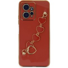 xirshop Xiaomi Redmi Note 12 4g Kılıf Esila Silikon - Kırmızı