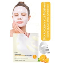 Bucuks Bio Kolajen Şeffaf Kore Maskesi - C Vitamin ve Niacinamide Içerikli Parlaklık ve Nemlendirme