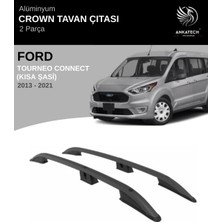 Turtle Ford Connect 2013-2021 Crown Tavan Çıtası -Siyah