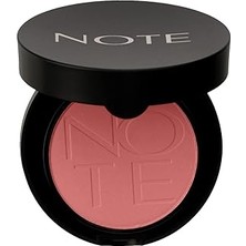 SHC4200 Note Cosmetics Luminous Silk Compact Blusher 06 Sandy Pink Toz Allık