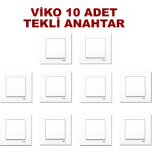 Tekli Anahtar Viko (10 Adet)