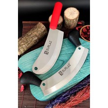 Kıyma Soğan Bıçağı Sürlaz 2'li Kebap Seti Satır Zırh