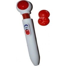 2 Başlıklı Şarj Edilebilir Pilli Taşınabilir Masaj Aleti