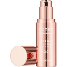 Süper Şarjlı Serum 2.0 - Mikro Akım Jeli, Hyaluronik Asit ve Squalane, Vegan, Tüm Cilt Tipleri Için, 1 Fl.oz/30 ml