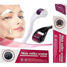 0.75MM Srs Dermaroller Masaj Aleti 540 Iğneli Mavi Su Serum Tarağı Saç, Yüz, Vücut