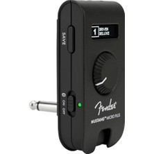 Mustang Micro Plus Kulaklık Amplifikatörü, Şarj Edilebilir Pil, Bluetooth Ses Akışı ve 50 Amper ve Efekt Modelleri, 2 Yıl Garantili