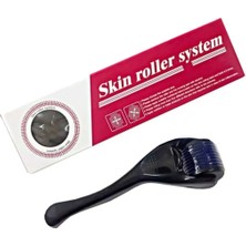 0.50MM Dermaroller Masaj Tarağı 540 Iğneli Mavi Su Tarağı-Siyah