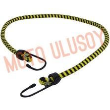 Moto Ulusoy Bagaj Lastiği Metal Kancalı 8mm 90CM