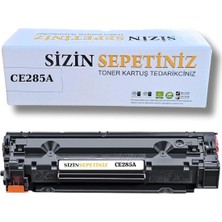 85A (CE285A) Muadil P1102 M1132 M1212 P1120 M1217 1600 Sayfa Siyah Muadil Toner