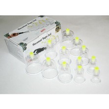 12 Li Vakumlu Hacamat ve Masaj Kupa Seti