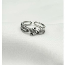 SY Aksesuar Çelik Silver Yüzük(Ayarlanabilir)