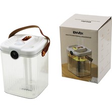 Go İthalat 2lt USB Şarjlı - Işıklı Hava Nemlendirici Buhar Makine - Koku Giderici 5W (5517)