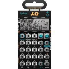 Engineering Pocket Operator Po-35 Speak Vocal, Synthesizer ve Sequencer, Entegre Mikrofonlu