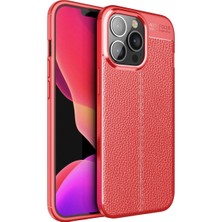 xirshop Iphone 13 Pro Max Kılıf Auto Focus Kapak - Kırmızı