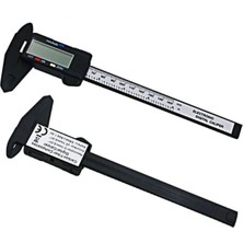 Bucuks® 150 mm Dijital Kumpas Elektronik Fiber Karbon Kaplı Plastik - Kumpas