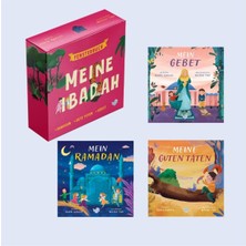 Puset Kitap Meıne Ibadah ''almanca Benim Için Seti'' 3 Pencereli Kitap