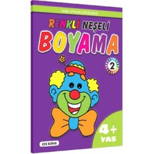 Pinokyo Yayınları Renkli Neşeli Boyama -2 (4+Yaş)