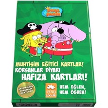 Eksik Parça Yayınları Muhtişim Eğitici Kartlar! - Korsanlar Diyarı Hafıza Kartları!
