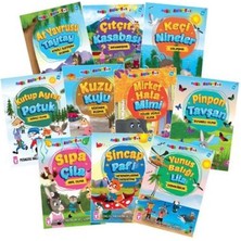 Timaş Çocuk Mini Masallar 5 Seti (10 Kitap Takım)