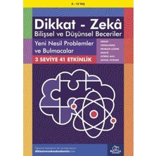 Dikkat ve Zeka Akademisi Yeni Nesil Problemler ve Bulmacalar (8-12 Yaş) - Dikkat Zeka