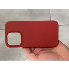 Iphone 14 Pro Uyumlu Koruyucu Içi Kadife Lansman Silikon Kılıf