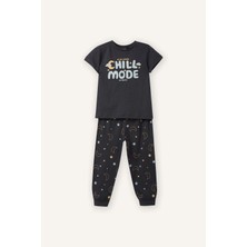 DeFacto %100 Pamuk Dragon Ball Regular Fit 2'li Pijama Takımı Erkek Çocuk G8853A526SM