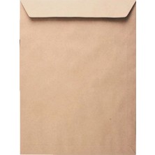 Doğan Zarf Doğan Kraft Torba Zarf 100'lü 90 gr 17 x 25 cm Kahverengi Renkli Kullanım İçin Uygun