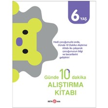 Beta Kids Günde 10 Dakika Alıştırma Kitabı 6 Yaş