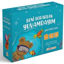 Bi Kutu Oyun Eğlenceli Tasarımlı Beni Sorarsan Yuvamdayım - İşte Deniz Altı! Kitap ve Yapboz Seti