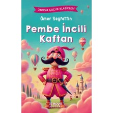 Ütopya Çocuk Pembe Incili Kaftan