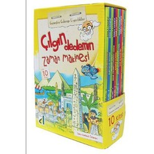 Damla Yayınevi Çılgın Dedemin Zaman Makinesi - Uygarlıklar (10 Kitap Takım)