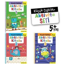 İndigo Kitap Küçük Dahiler Aktivite Seti 5+ Yaş - 3 Kitap Takım
