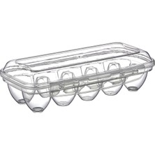 Bucuks® 10 Bölmeli Kilitli Kapaklı Yumurtalık Saklama Kutusu YU110