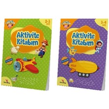 Yeti Kitap 2-4 Yaş Aktivite Kitabım Evde Etkinlik Seti