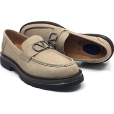 Taşpınar Ayakkabı Taşpınar %100 Hakiki Nubuk Deri Erkek Günlük Klasik Loafer Yazlık Ayakkabı Yeni Sezon 40-45
