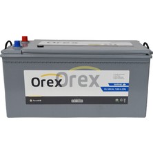 Orex AKÜ 200 Ah 1200A C (274 x 516 x 238) Marın Tam Kapalı