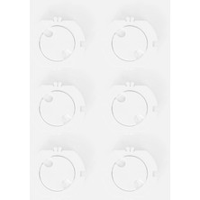 Babyjem Pratik Priz Koruyuz Beyaz (6 Adet)