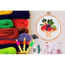 Urfakent Punch Seti Nakış Seti Kasnaklı Kendin Yap Seti Seri 143