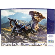 1/24 Pin-Up Serisi 7 Graggeron & Halseya Figür Maketi, Master Box 24007