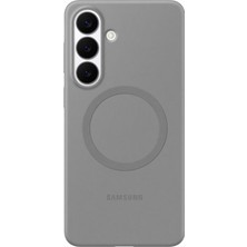 Samsung Galaxy S26+ Silikon Magnet Kılıf - Gri
