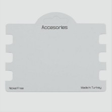 Zero Land Nrzsnt Bileklik Kartı - Beyaz