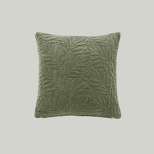 Linens Velour Kırlent Kılıfı 45X45 cm Haki