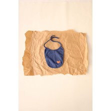 Yengeç Nakışlı Biyeli Bebek Önlüğü 0-3 Ay