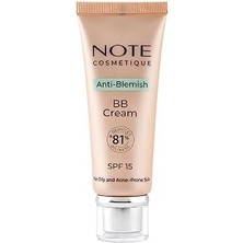Skygo Note Anti-Blemish Bb Cream 02 Light Cream Spf 15 Akneye Yatkın Ciltler Bb Krem