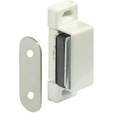 Mıknatıslı Plastik Mobilya Dolap Kapak Sineklik Çıt Çıt Kilit 12 Adet