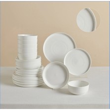 Karaca Stream Bone Blair 24 Parça 6 Kişilik Yemek Takımı