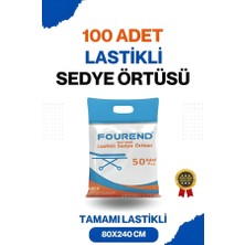 Fourend Yeni Nesil Lastikli Sedye Örtüsü 100 Adet