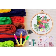 Urfakent Punch Seti Nakış Seti Kasnaklı Kendin Yap Seti Seri 16