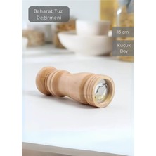 Feyza Design 2’li Baharat Öğütücü Set, Kalınlık Ayarlı, Seramik Bıçaklı, 13 cm